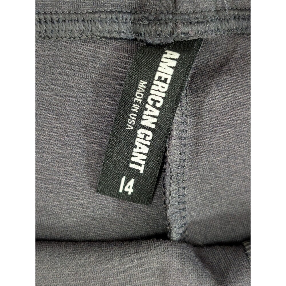 American Giant Ponte Pants Womens 14 Gray Pull On Stretch Leggings Work - Picture 7 of 12